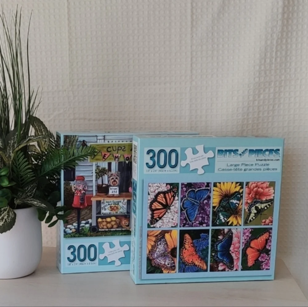 Bits And Pieces Two 300 Large Piece Puzzles